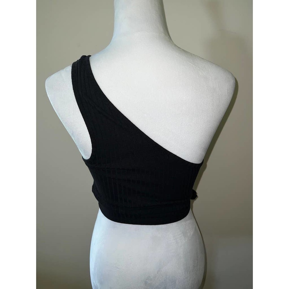 American Eagle Black One Shoulder Tank - Picture 3 of 4
